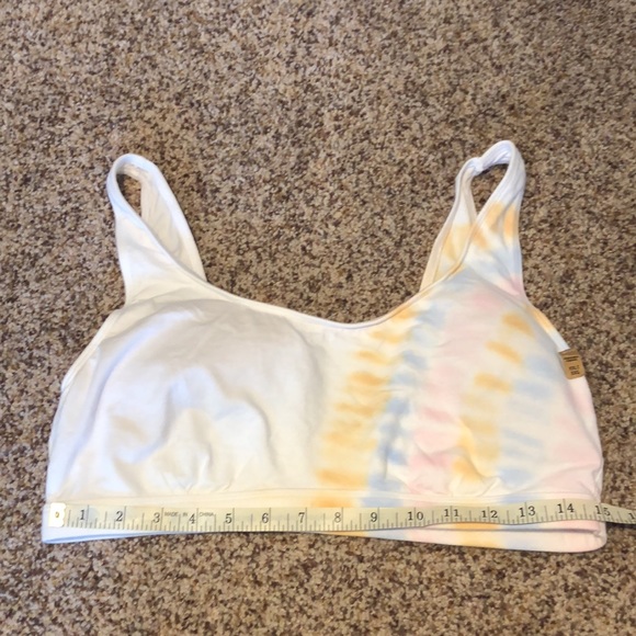 New bralette Victoria’s Secret Pink Sz XXL half white half multi color - Picture 5 of 5